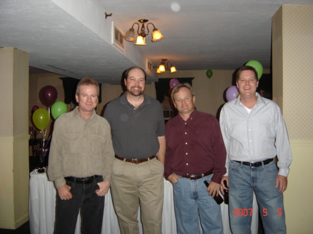 John Carlstrom, Scott Anderson, Doug Brown & Cray Cullen