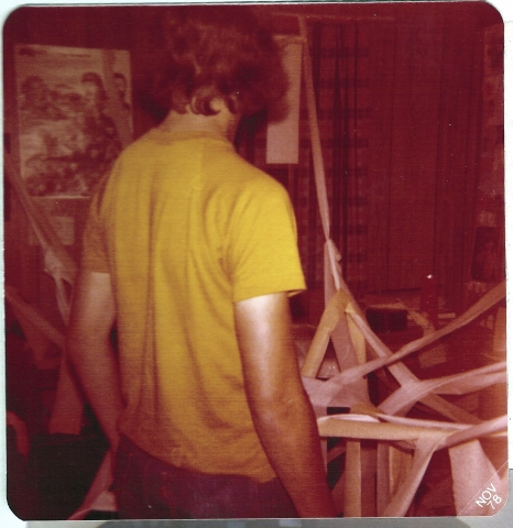 1978 Cheerleader damage to Montys bedroom. Organized by Tina, Ive heard...