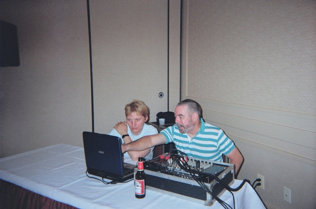 Heidi Malone and Jay Riley the DJ